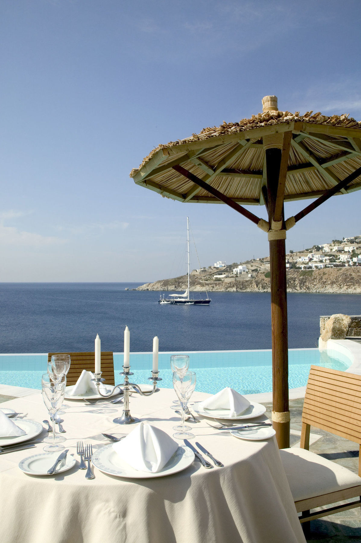 Petasos Beach Resort & Spa - Small Luxury Hotels Of The World Platys Gialos  Restaurant foto